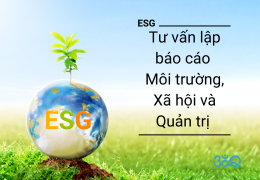 Tư vấn lập báo cáo Môi trường, Xã hội và Quản trị ESG